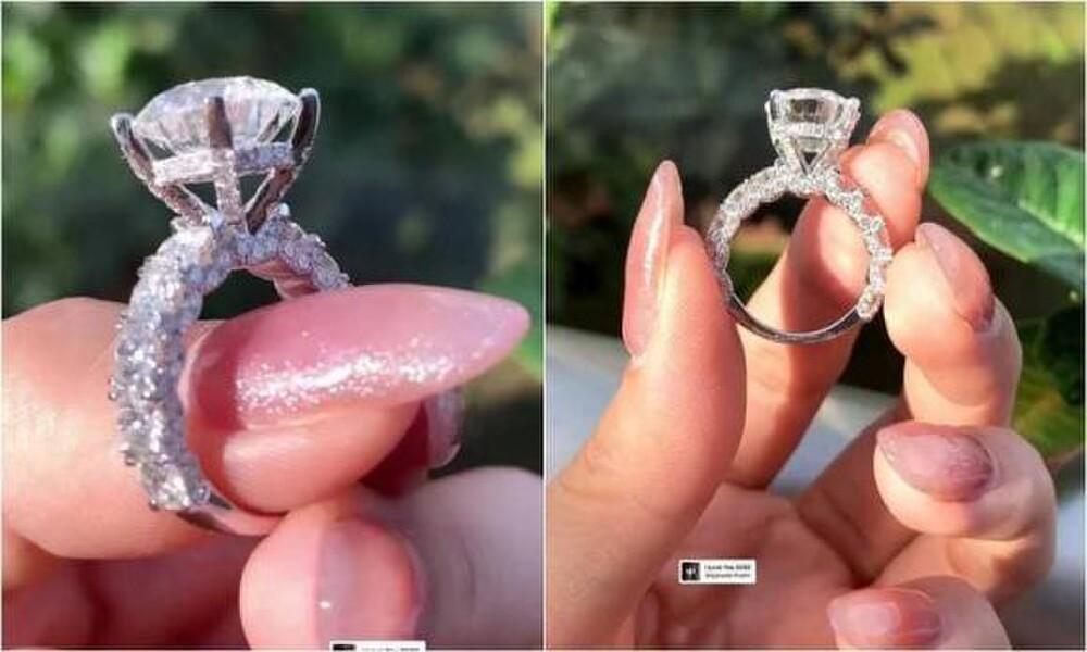 Ngọc Trinh khoe nhẫn kim cương người yêu tặng Noel khiến dân tình gato-3