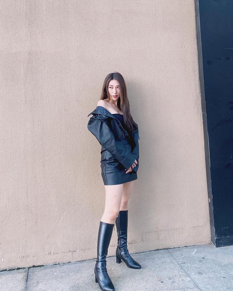 Sam khoe street style sến sẩm - Chi Pu phối đồ matchy matchy-11