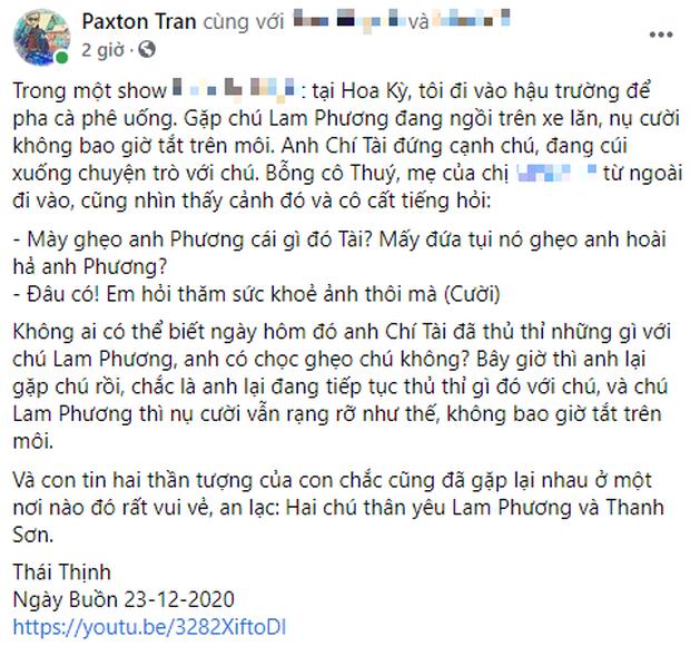 Nhạc sĩ Thái Thịnh kể chuyện nghệ sĩ Chí Tài chọc ghẹo nhạc sĩ Lam Phương ngậm ngùi-1