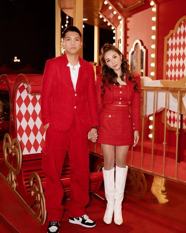 Dàn sao lên đồ đỏ rực đón Noel: Xôn xao nhất là hội bạn triệu đô của Hà Tăng-3