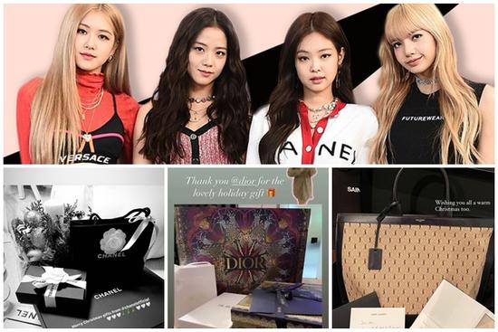 BLACKPINK khoe quà Giáng sinh hàng hiệu: Jisoo có túi Dior thêu tên, choáng nhất là quà của Rosé và 'boss'