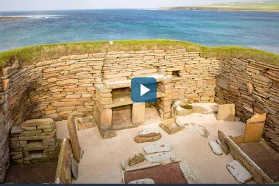 Ngôi làng 5.000 năm tuổi từng bị chôn vùi ở Scotland