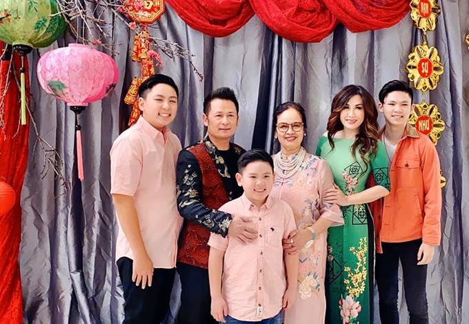 3 con trai của Bằng Kiều - Trizzie Phương Trinh-3