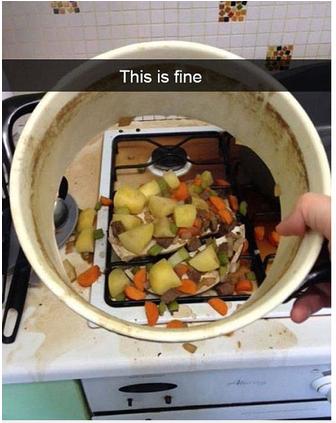 Nỗi lòng của các thánh nhọ nấu ăn, cố hết sức vẫn... toang hoác-4