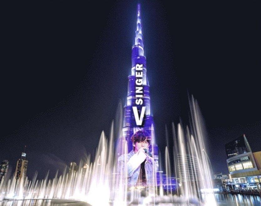 Số hưởng như V-BTS: Được lên hẳn tòa tháp cao nhất thế giới đón sinh nhật-4