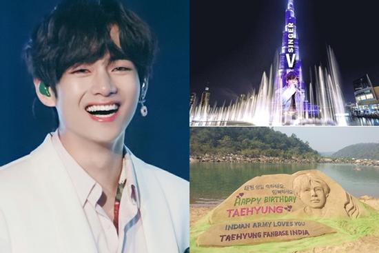 Số hưởng như V-BTS: Được lên hẳn tòa tháp cao nhất thế giới đón sinh nhật