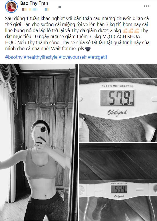 Bảo Thy phô diễn toàn bộ cơ thể từ A tới Z sau khi giảm ngoạn mục 5Kg-2