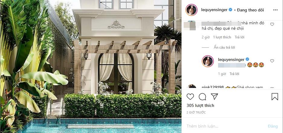 Lệ Quyên hé lộ biệt thự sang chảnh vừa tậu sau ly hôn-1