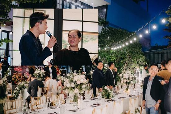 Tiệc kỷ niệm 40 cưới cực hoành tráng của bố mẹ Quốc Trường