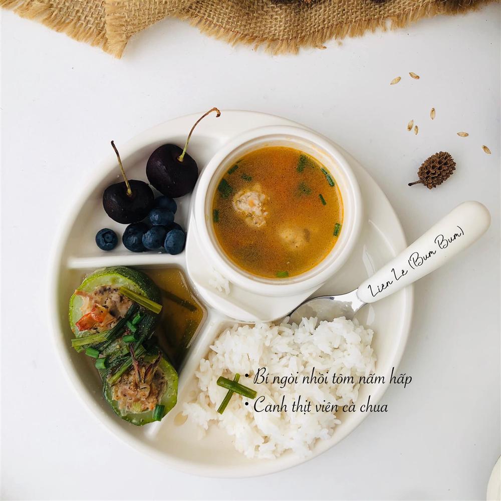 Mẹ 9x chia sẻ bí kíp chăm sóc những bữa ăn của con trai nhỏ 2 tuổi-3