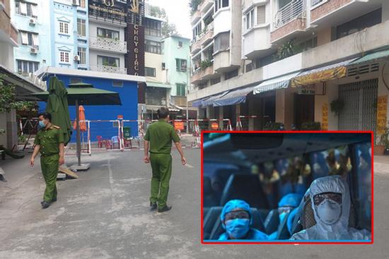 Phong tỏa một chung cư ở TP.HCM vì liên quan ca mới mắc Covid-19 mới