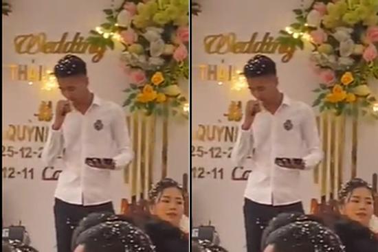 'Đu trend' hát rap trong đám cưới, thanh niên được tư vấn đi làm diễn viên hài