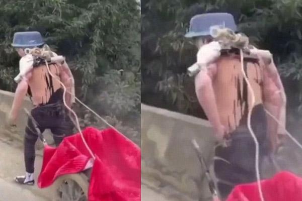 Hà Nội: Hàng loạt xe ô tô bị tạt sơn đỏ trong Khu đô thị Trung Văn-2