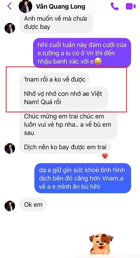 Nghẹn ngào tin nhắn Vân Quang Long gửi bạn bè trước khi qua đời-3