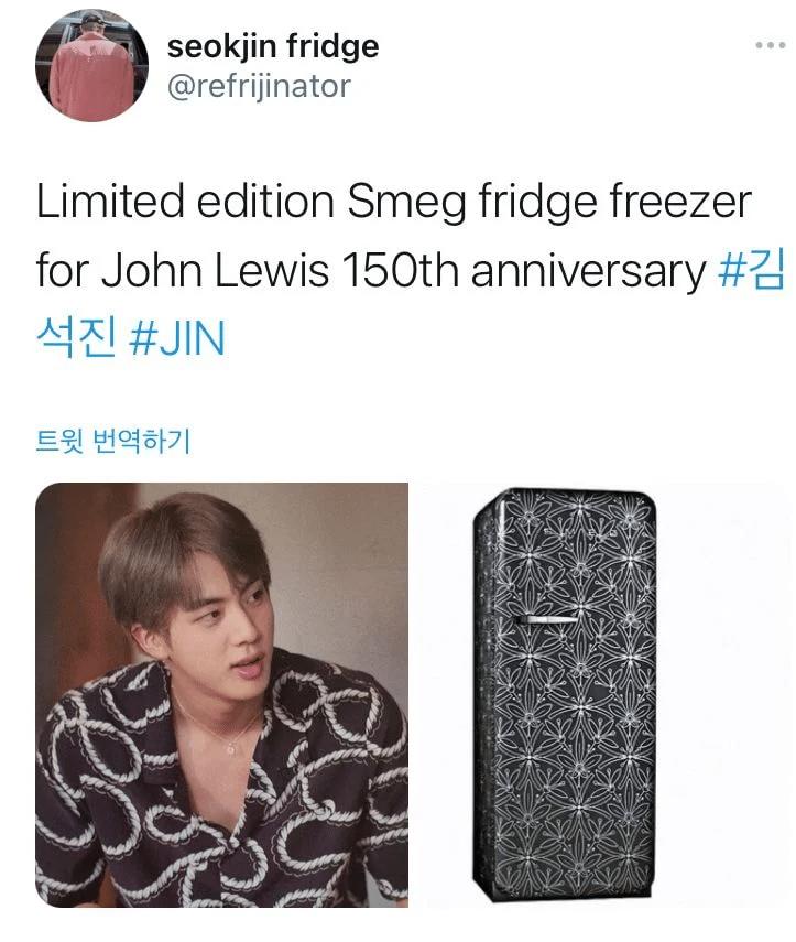 Jin BTS náo loạn mạng xã hội khi bỗng nhiên biến thành...tủ lạnh-7