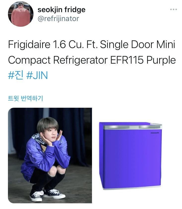 Jin BTS náo loạn mạng xã hội khi bỗng nhiên biến thành...tủ lạnh-11