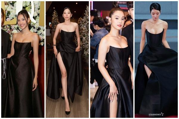 Đụng hàng tháng 12: Loạt mỹ nhân từ Vbiz đến Cbiz cùng mê đắm đầm 100 triệu-1