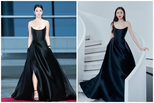 Đụng hàng tháng 12: Loạt mỹ nhân từ Vbiz đến Cbiz cùng mê đắm đầm 100 triệu-2