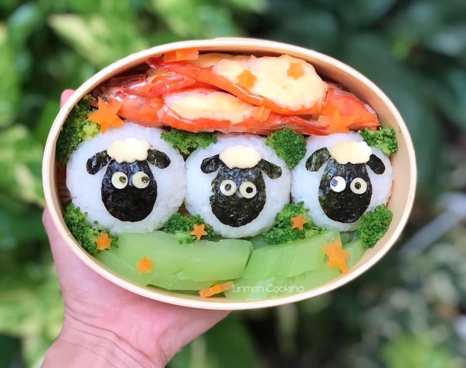 Trầm trồ với những hộp cơm bento siêu dễ thương của mẹ Hải Phòng-9