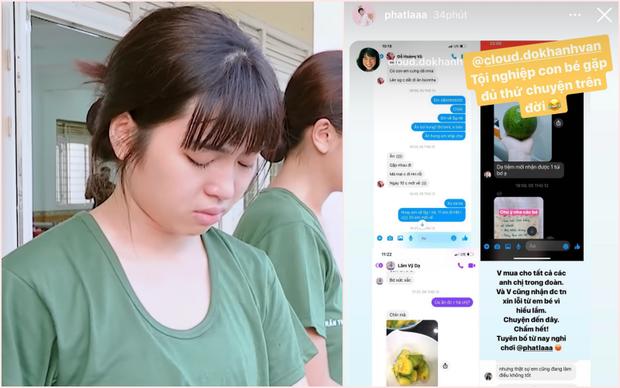 Bạn gái Phát La tiếp tục xóa bài bóc phốt và xin lỗi Khánh Vân tập 2, thêm cú twist bây giờ xem nhau như chị em-1