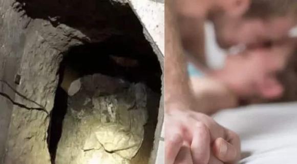 Có tâm như người đàn ông này, đào hẳn một đường hầm dài tới nhà nhân tình để dễ bề vụng trộm-1
