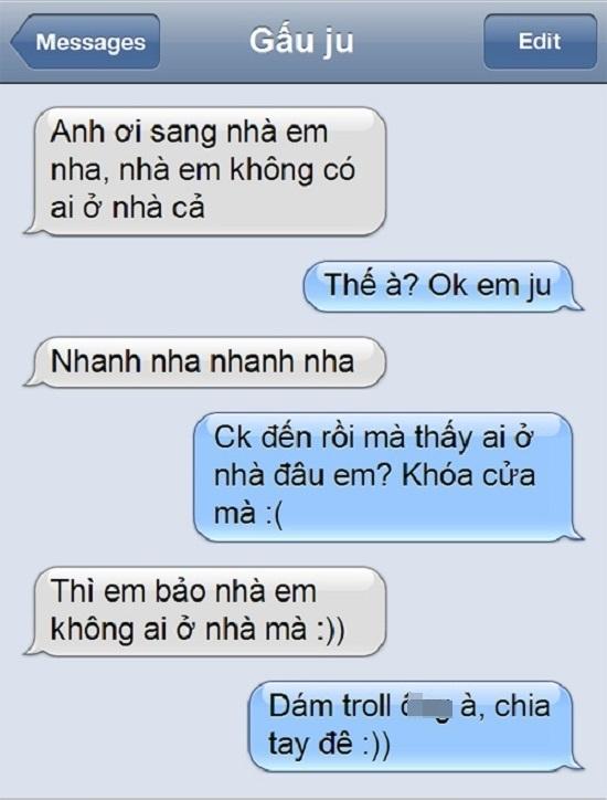 Muôn kiểu nhắn tin troll người yêu vẫn ngọt như đường, chẳng khác nào sát muối kẻ FA-2