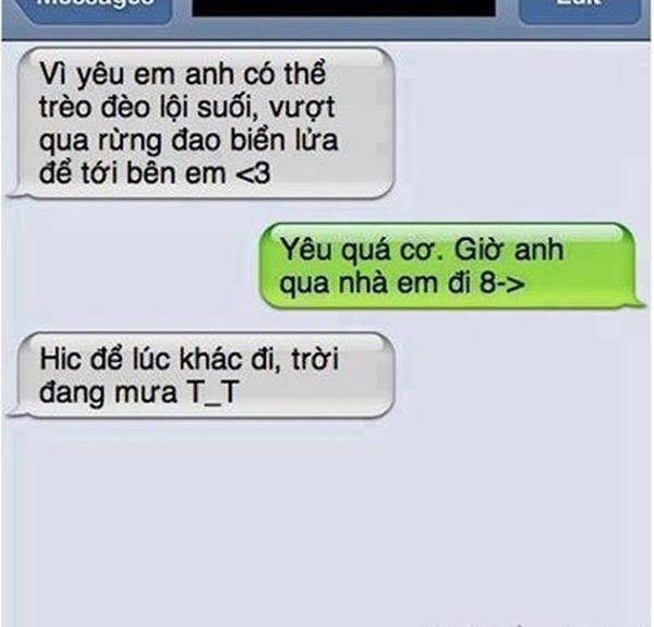 Muôn kiểu nhắn tin troll người yêu vẫn ngọt như đường, chẳng khác nào sát muối kẻ FA-6