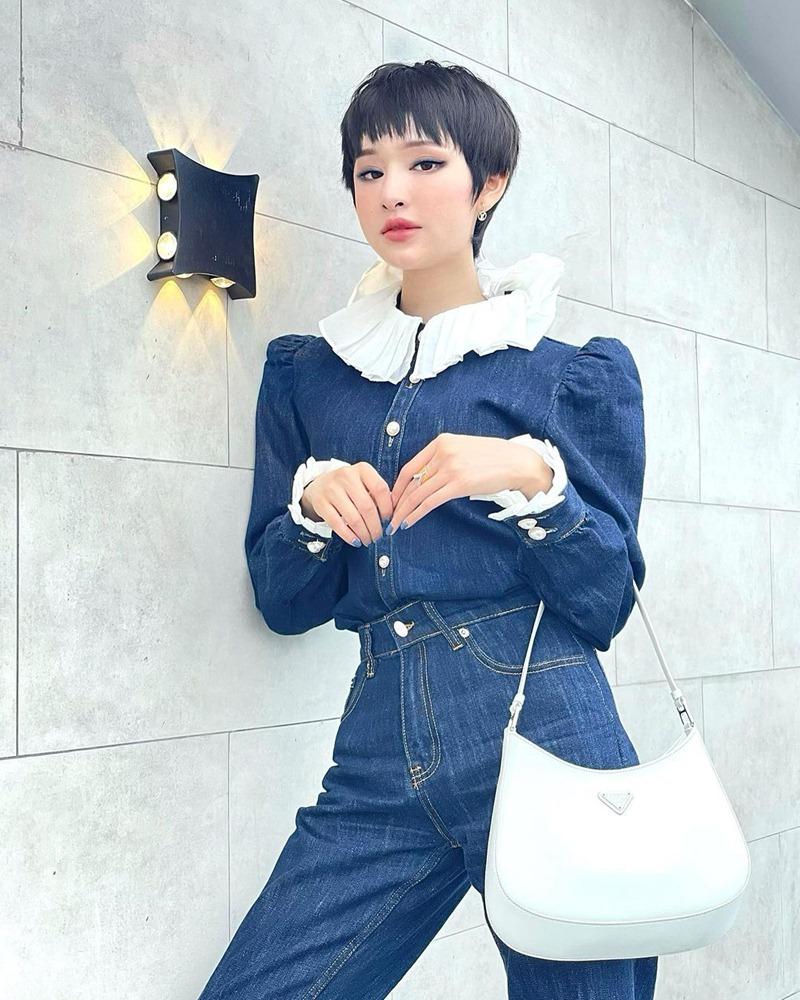 STREET STYLE: Đào Bá Lộc đi boots cao gót - Linh Ka xách túi trăm triệu xuống phố-8