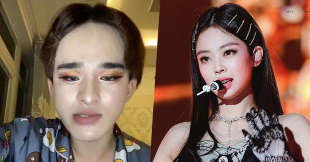 Trần Đức Bo khai xuân bằng màn cosplay Jennie (BLACKPINK)-2