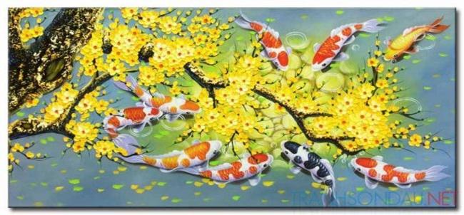 5 mẫu tranh phong thủy nên treo trong nhà để gia đình đại cát đại lợi, tiền về đầy túi-2