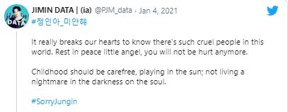 Jimin BTS đăng dòng trạng thái khó hiểu và sự thật thương tâm phía sau-4