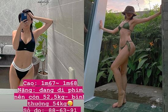 Tóc Tiên tiết lộ số đo 3 vòng