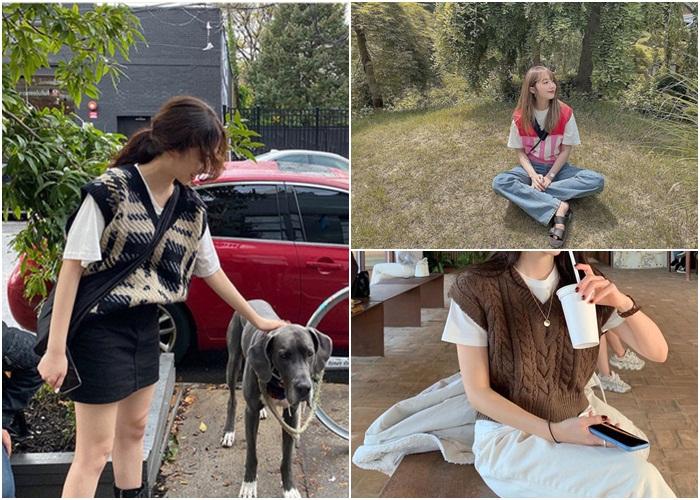 Học Jennie, Rosé BLACKPINK biến hóa phong cách với gile len-1