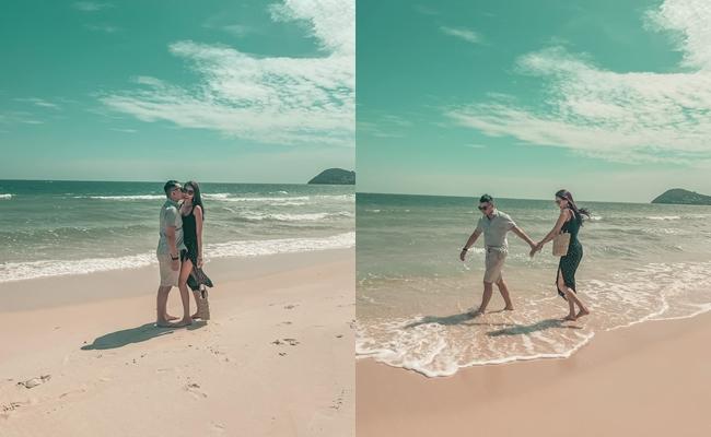 Phát hờn với màn ôm hôn trên biển của Tuấn John - Lan Khuê-3