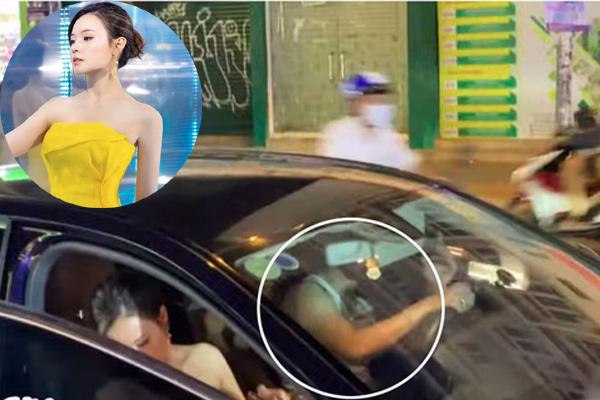 Midu lên tiếng khi bị lộ clip được trai đẹp hộ tống đi sự kiện-5