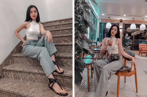 Tình mới của chồng cũ Lệ Quyên - Cẩm Đan: 10x thích diện quần ống rộng và chấp các thể loại áo sexy-8