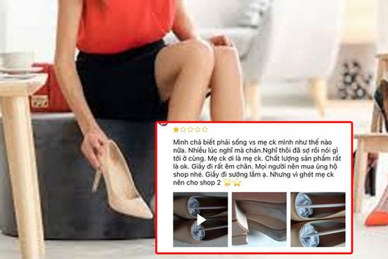 Đang ghét mẹ chồng thì nhận được đôi giày, nàng dâu đánh giá 2 sao cho shop dù 'rất ưng, đi sướng lắm'