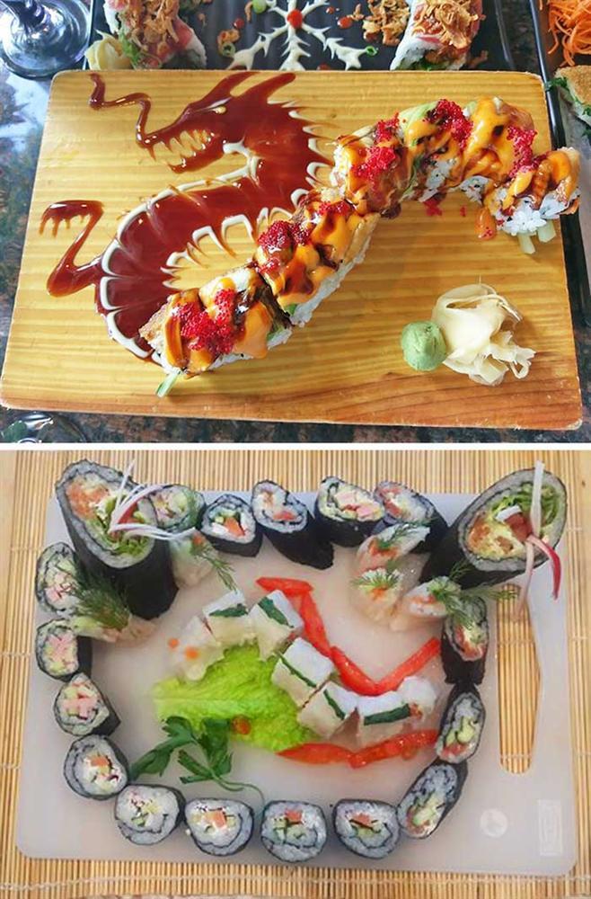 Kiểu người chưa biết nấu ăn ngon hay dở nhưng khoản trình bày chỉ đáng 1 điểm-5