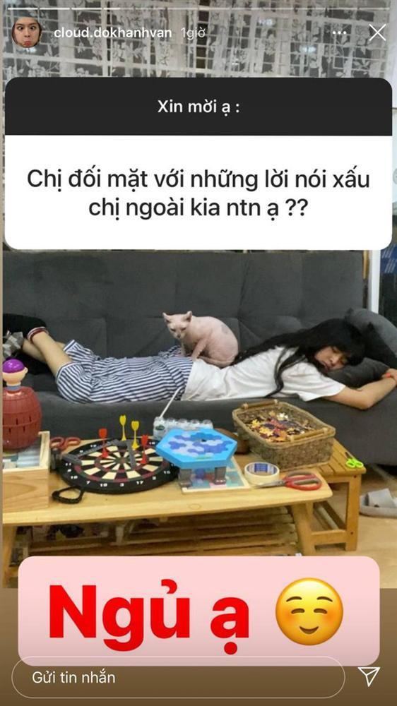 Khánh Vân đăng 7749 story tương tác, fan thêm cưng còn antifan thêm... ghét-4