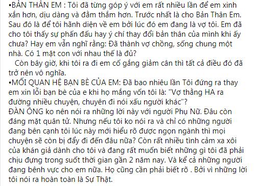 Hoàng Anh tố vợ cũ: Ghen tuông bệnh hoạn, đánh con vô lý, hỗn với cha già-4