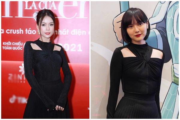 Đụng hàng outfit tuyền đen, Sam lấn át Hải Tú nhờ body 3 vòng nuột nà-8