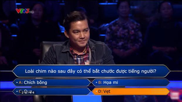 Xôn xao phượt thủ Đăng Khoa trả lời sai vẫn được tặng tiền ở Ai là triệu phú-2