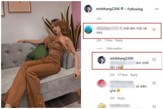 Minh Hằng đáp trả bằng 1 câu 'thề độc' khi bị 'tố' sửa mũi