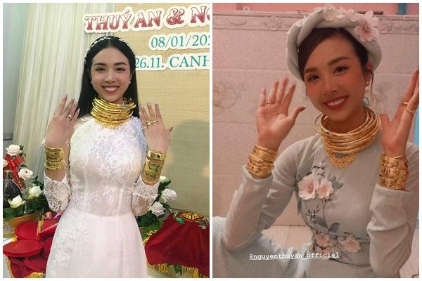 Lộ thiệp mời đám cưới ở TP.HCM của Á hậu Thúy An, Tiểu Vy xác nhận đến dự-6