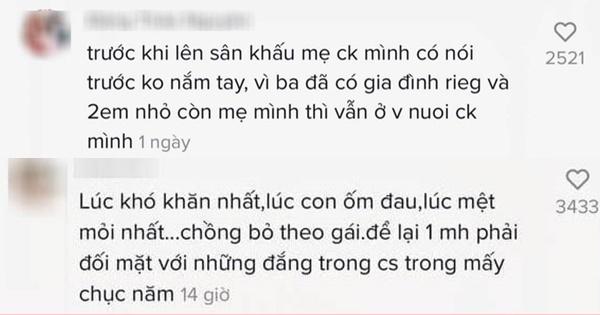 Mẹ hành động phũ với bố trong đám cưới con trai, biết lý do ai cũng thông cảm-2