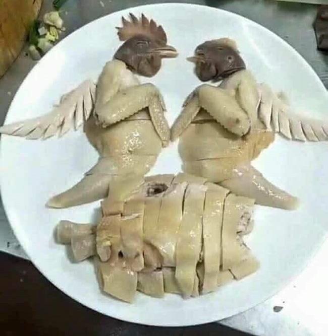 Nam thanh nữ tú trổ tài vào bếp chặt thịt gà và loạt thành phẩm đủ combo xấu, đẹp ra đời-2