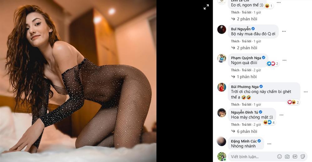 Hồng Quế làm nóng MXH bằng pha diện đồ xuyên thấu như truổng cời-2