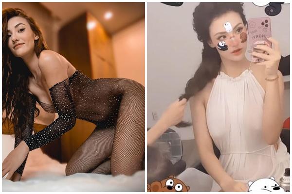 Hồng Quế diện nội y lọt khe gần như khoe 100% cơ thể-10