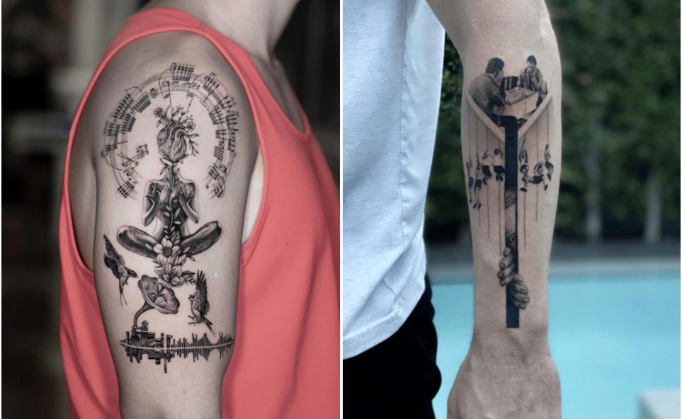 13 mốt xăm hình trong năm 2021-3