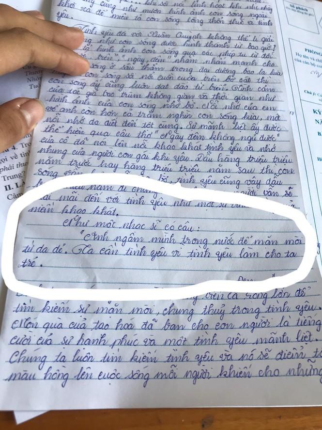 Trích bài hát của Đen Vâu vào bài thi môn Văn, tưởng vô lý nhưng cực hợp lý!-1